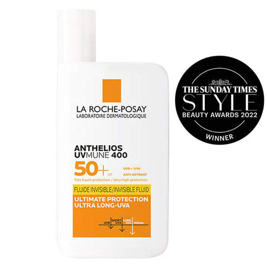 Anthelios UVMune 400 Invisible Fluid SPF 50+ – Sunscreen for Sensitive Skin (50ml)