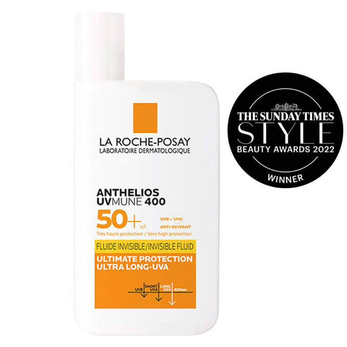 Anthelios UVMune 400 Invisible Fluid SPF 50+ – Sunscreen for Sensitive Skin (50ml)